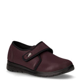 Pantofola in tessuto con strappo barolo | Boscaini Scarpe