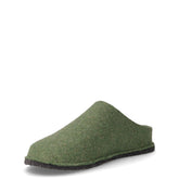 Klos ciabatta in tessuto verde | Boscaini Scarpe