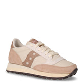Jazz Original sneakers in tessuto e pelle uovo marrone chiaro | Boscaini Scarpe