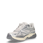 Stamina Sport sneaker slip ins in tessuto ed ecopelle argento grigio | Boscaini Scarpe