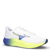 Fortrush scarpa running in mesh bianco blu giallo | Boscaini Scarpe