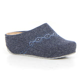 Rapy ciabatta con zeppa navy - Mid Season Sale Ciabatte Donna | Boscaini Scarpe