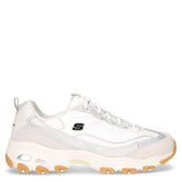 D'Lite Dazzling Shine sneaker in ecopelle e pelle bianco grigio | Boscaini Scarpe