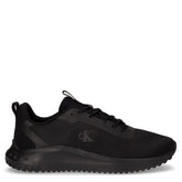 Eva Runner Mix sneaker in tessuto nero | Boscaini Scarpe