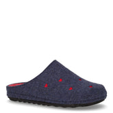 Pila ciabatta da casa in tessuto blu - GRUNLAND | Boscaini Scarpe