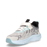 Sneaker in tessuto bambino bianco blu | Boscaini Scarpe