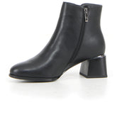 Tronchetto con zip nero | Boscaini Scarpe