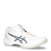 Gel Task MT 4 scarpa da pallavolo in ecopelle bianco verde | Boscaini Scarpe