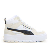 Karmen II Idol mid sneaker con platform white black | Boscaini Scarpe