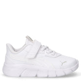 Flexfocus Modern sneaker in tessuto ed ecopelle bambino bianco grigio | Boscaini Scarpe