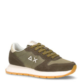 Ally Gold Silver sneaker in pelle e tessuto militare - SUN68 | Boscaini Scarpe