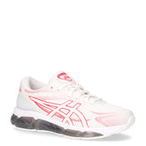 Gel Quantum 360 VIII sneaker in tessuto ed ecopelle bianco rosso | Boscaini Scarpe