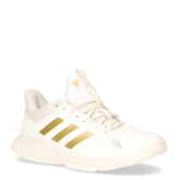 Court flight sneaker in ecopelle bianco oro | Boscaini Scarpe