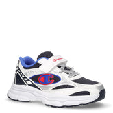 RT25 sneaker in tessuto ed ecopelle bianco blu nero | Boscaini Scarpe