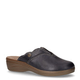 Ciabatta in ecopelle blu - Ciabatte Donna | Boscaini Scarpe