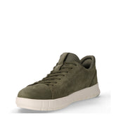 Flextride Plus-s sneaker in pelle scamosciata con suola flessibile verde militare | Boscaini Scarpe