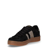 Sneaker in pelle nero | Boscaini Scarpe