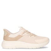 Plummery Plus sneaker slip on in tessuto crema | Boscaini Scarpe
