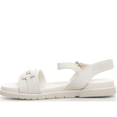 Sandalo con catena cream | Boscaini Scarpe