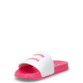 Ciabatta in gomma bianco fuxia | Boscaini Scarpe