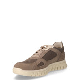 Sneaker in pelle e tessuto talpa | Boscaini Scarpe