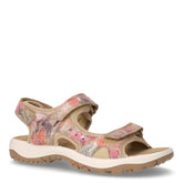 Sandalo sportivo in pelle e tessuto multicolor | Boscaini Scarpe