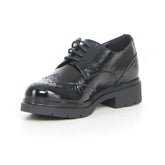 Stringata stile inglese nero | Boscaini Scarpe