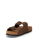 Ciabatta in pelle caffè | Boscaini Scarpe