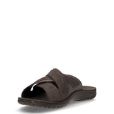 Ciabatta in ecopelle con strappo grigio | Boscaini Scarpe