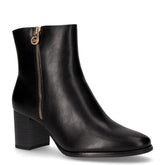 Tronchetto in ecopelle con zip nero - Tronchetti Donna | Boscaini Scarpe