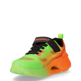 Tidal Tech sneaker in tessuto bambino lime verde arancio | Boscaini Scarpe