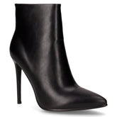 Tronchetto in ecopelle con zip nero | Boscaini Scarpe