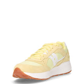 Elipse sneaker in pelle e tessuto giallo | Boscaini Scarpe