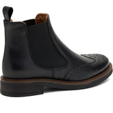 Stivaletto stile inglese nero | Boscaini Scarpe