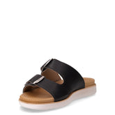 Ciabatta in ecopelle nero | Boscaini Scarpe