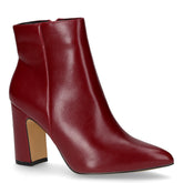 Tronchetto a punta in ecopelle rosso - Tronchetti Donna | Boscaini Scarpe