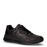 Scarpa sportiva in pelle nero | Boscaini Scarpe