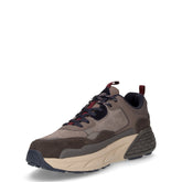 Groove sneaker in pelle grigio | Boscaini Scarpe