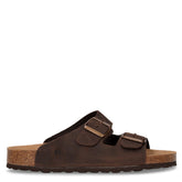 Ciabatta in pelle moro ingrassato | Boscaini Scarpe