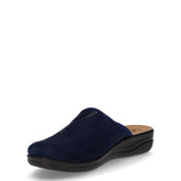 Ciabatta in tessuto blu | Boscaini Scarpe