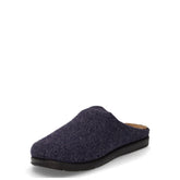 Pone ciabatta in tessuto navy | Boscaini Scarpe