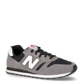 373 sneaker in pelle grigio nero | Boscaini Scarpe