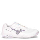 Wave Phantom scarpa da pallavolo in ecopelle bianco viola | Boscaini Scarpe