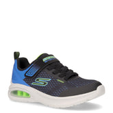 Squad pacer sneaker da bambino in tessuto nero blu - SKECHERS | Boscaini Scarpe