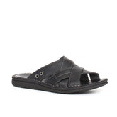 Ciabatta nero | Boscaini Scarpe