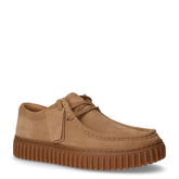 Torhill Low polacchino sportivo in pelle scamosciata sabbia scuro | Boscaini Scarpe