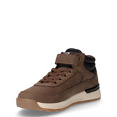 Ascot polacchino in ecopelle bambino marrone scuro | Boscaini Scarpe