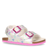 Fiaba sandalo da bambina in ecopelle argento - Scarpe Bambina | Boscaini Scarpe