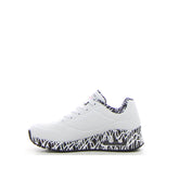 Uno Loving Love sneaker white black | Boscaini Scarpe