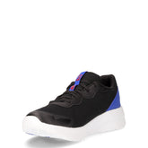 578 sneaker ragazzo in ecopelle e tessuto nero | Boscaini Scarpe